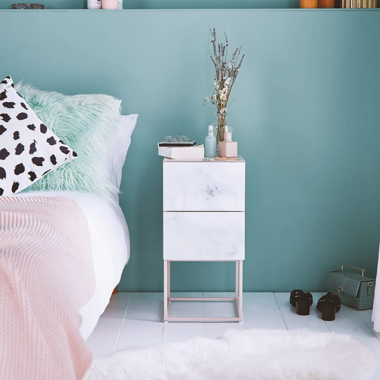 Braunste 2 Drawer Bedside Table
