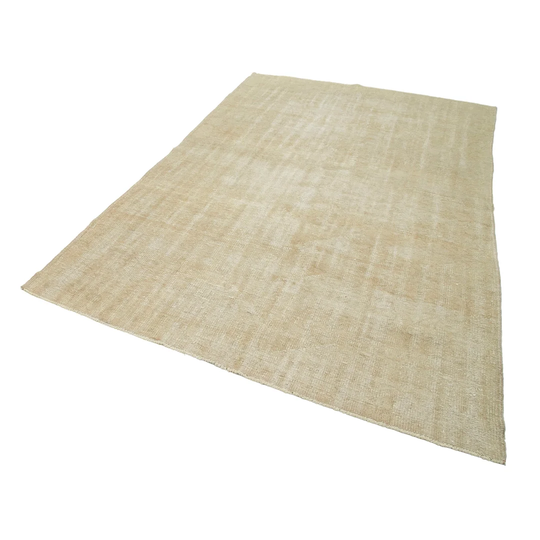 Dunkelberger Hand-Knotted Cotton/Wool Beige Rug
