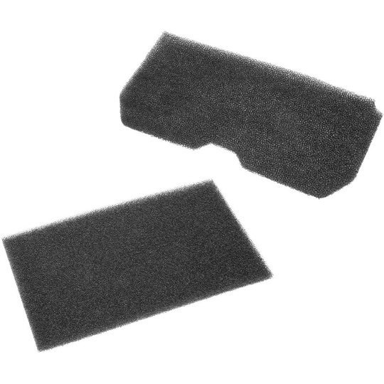 2x filters (1x filter mat, 1x sponge filter) compatible with Grundig gtk 4749, gtk 4759 Replacement Filter Set - Vhbw