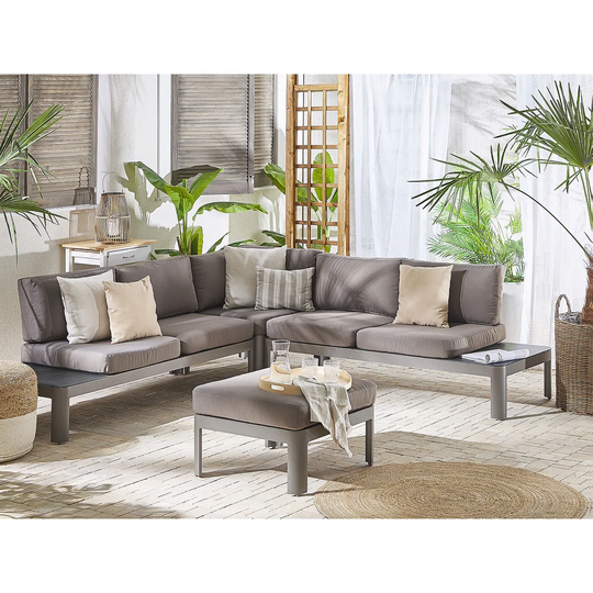 Sylvette 5 Seater Corner Sofa Set