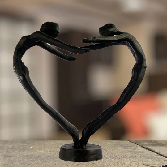 Renata Heart Couple Figurine