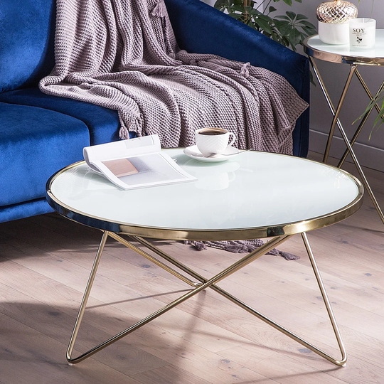 Esai II Cross Legs Coffee Table
