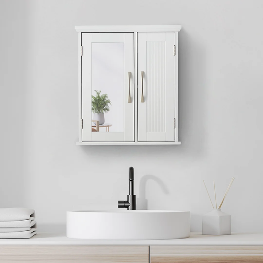 Norberto 45.7cm W x 52.1cm H x 15.2cm D Wall Mounted Bathroom Cabinet
