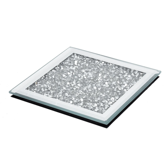 Crushed Glass Coaster Set Of 4