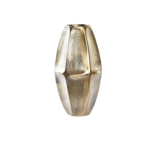 Boxrah Golden 31Cm Metal Table Vase