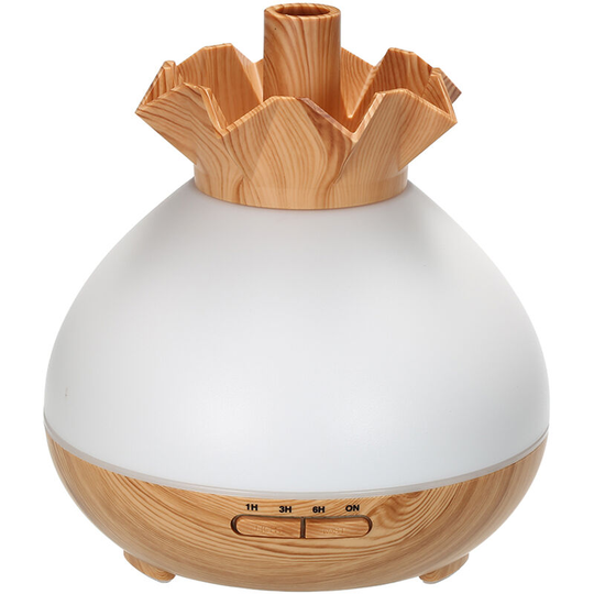 Asupermall - Tuya WiFi Smart Humidifier 400ml Essential Oil Aromatherapy Mist Diffuser led Night Lamp Phone App Control Voice Control Compatible with