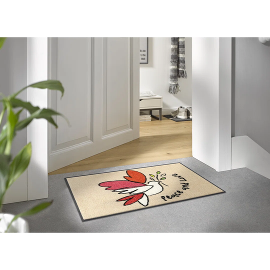 Fumatte, Peace and Love - multicolored, size: 50 x 75cm