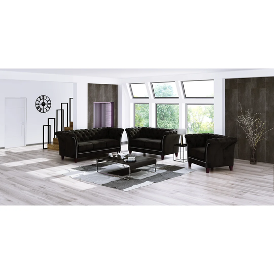 Legault 2 Seater Chesterfield Sofa