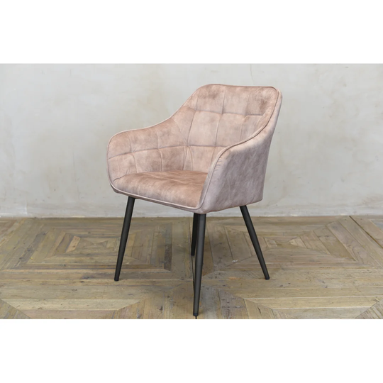Janson Velvet Upholstered Armchair