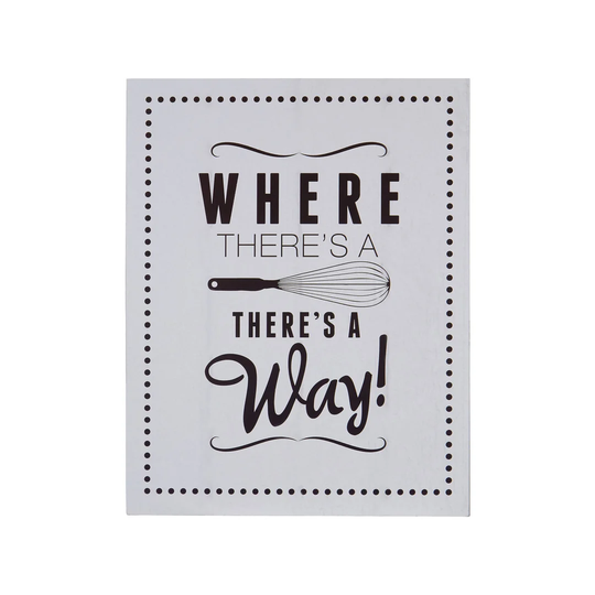 Where There's a Whisk Wall Décor