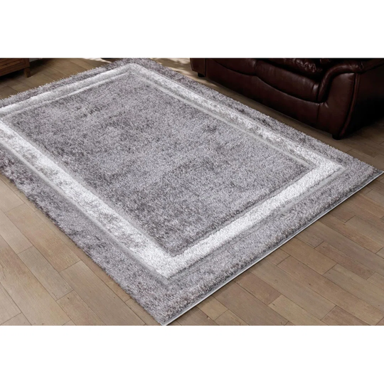 Yorkville White/Dark Grey Rug
