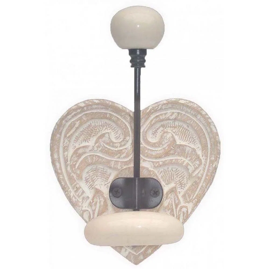 Stelly Solid Wood Wall Hook