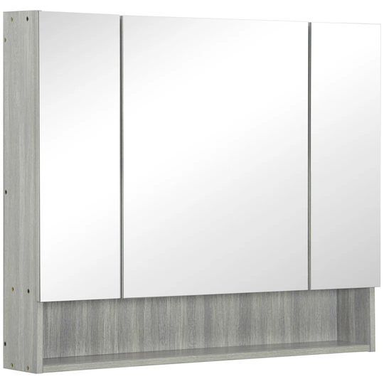 Gjelosh 90Cm W x 75Cm H Surface Mount Mirror Cabinet
