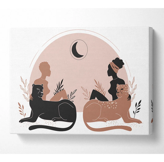 Battling Evil - Wrapped Canvas Graphic Art