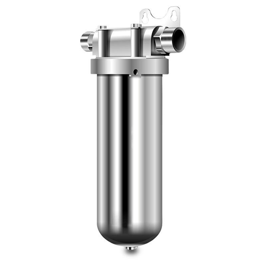 Perleraregb - Large flow 304 stainless steel pre-filter faucet cement sand central water purifier all home household water purifier
