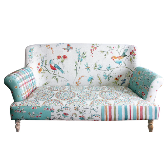 Farina Bird Print 3 Seater Sofa