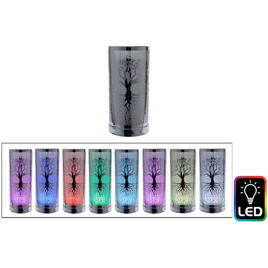 Colour-Changing led Aroma Diffuser Silver