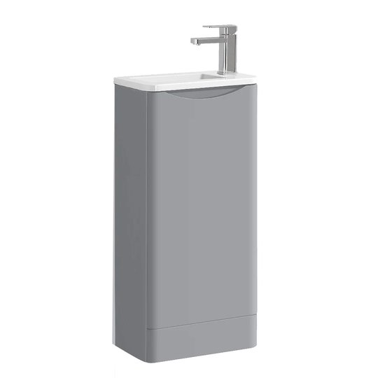 Aolani 400mm Free-standing Cloakroom Vanity Unit
