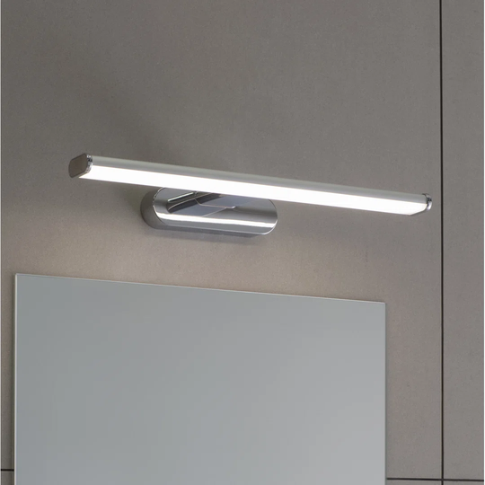 Arviso 1-Light LED Chrome Mirror Light
