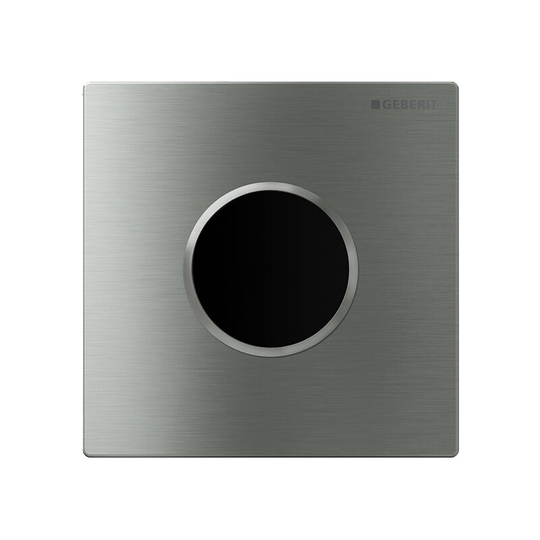 Sigma 10 Mains Powered Electronic Urinal Flushing Control - Stainless Steel - Geberit
