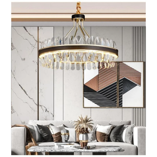 Dorman Modern Rectangular Crystal Chandelier. in , 40cm H x 80cm W x 80cm D