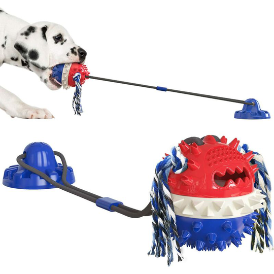Dog Chew Toys, Dog Suction Cup Toy, Multifunction Pet Molar, Pet Molar Bite Toy, Dog Dental Care Function
