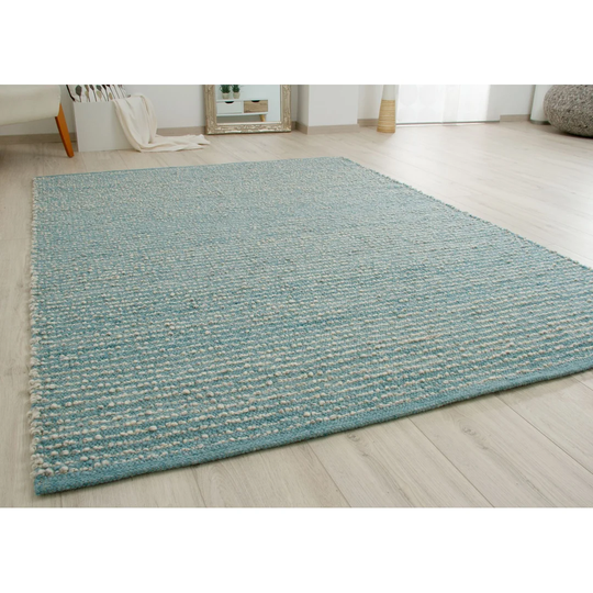 Jeremy Flatweave Turquoise Rug