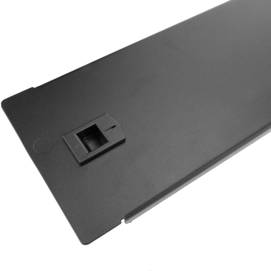 Blind closure Panel rackmount 2U for Rack Cabinet 19 inch metal without tools - Rackmatic