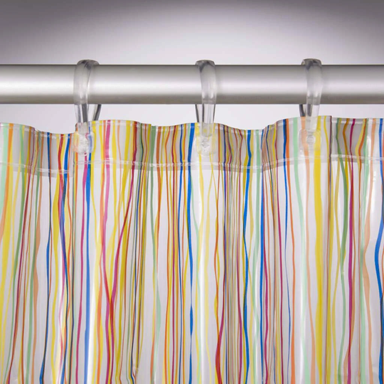 Sealskin Shower Curtain Rigato 180 x 200cm Multicolour