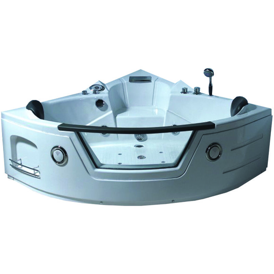 Whirlpool bathtub 135 x 135 cm new model miami 2 persons