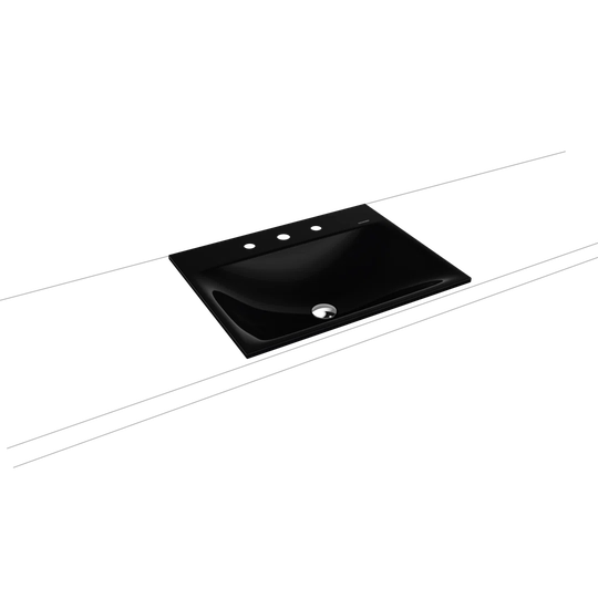 Silenio Steel Enamel Rectangular Bathroom Sink