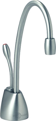 InSinkErator GN1100 Boiling Water Tap - Curved Brushed