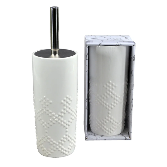 Cielito Free-Standing Toilet Roll & Brush Holder