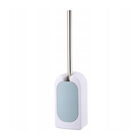 Wall brush toilet brush bathroom accessories hanging blue