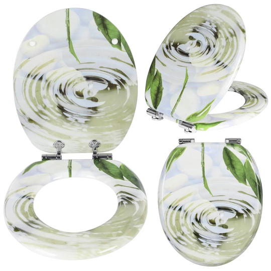 Ceandra Soft Close Round Standard Toilet Seat