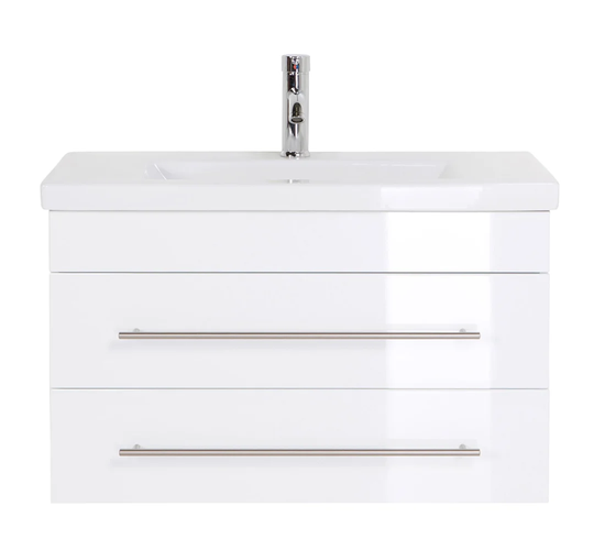 Mars 800mm Wall Hung Single Vanity Unit