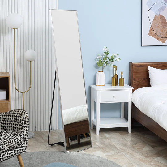 Klingel Metal Framed Freestanding Full Length Mirror