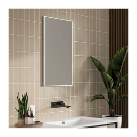 Air 40 led Bathroom Mirror 700mm h x 400mm w - HIB