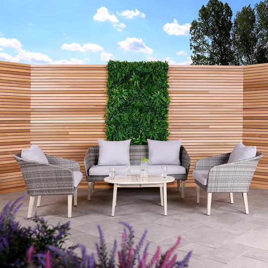 Mixed Material Madrid Lounge Set
