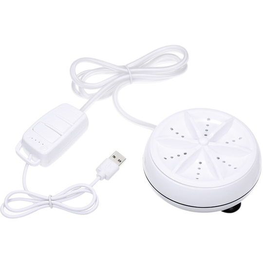 3in1 Mini Washing Machine Portable Personal Rotating Turbine Washer Adjustable with usb Cable Convenient for Travel Home Business Trip (A),model:A