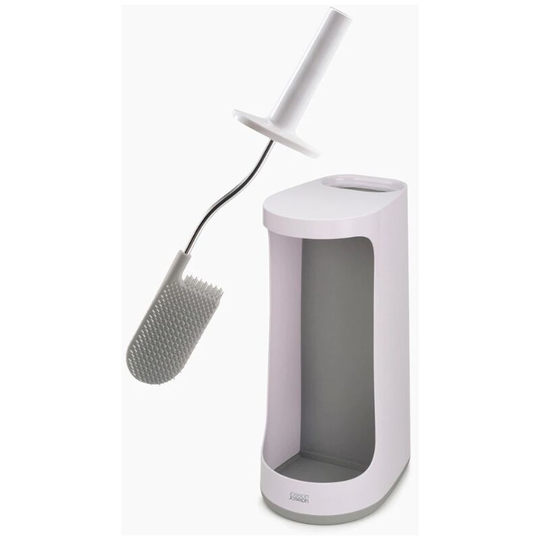 Joseph Joseph Flex™ Store Toilet brush with large storage caddy, Light grey (70537)