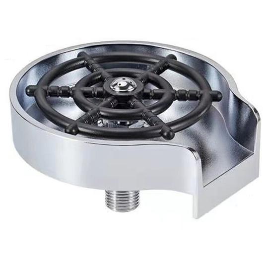 Bar Washer Bar Built-in Automatic Faucets Bar Pitcher Rinser Automatic Washing Cup Machine Tap - Silver