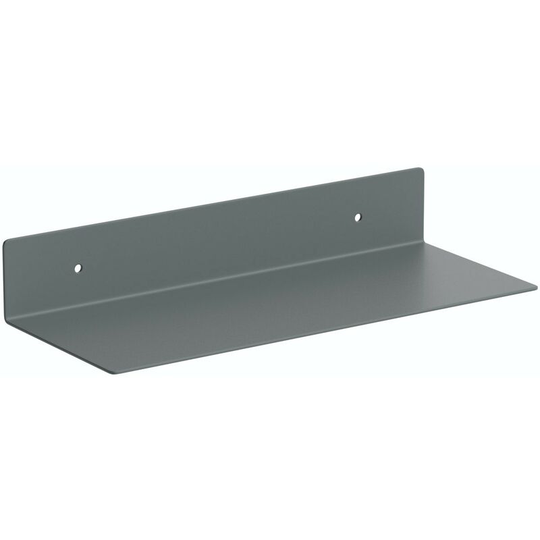 Mono grey 300mm bathroom shelf - Grey - Accents