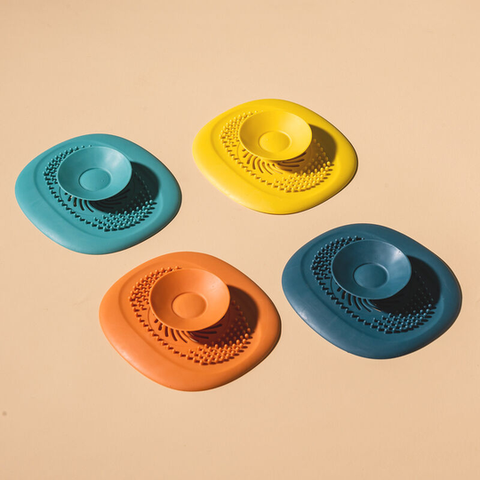 Perlerare - 4pcs Silicone Bathtub Stopper Sink Stopper Kitchen Sink Deodorant Plug, Universal Drain Stopper for Kitchen, Bathroom and Laundry