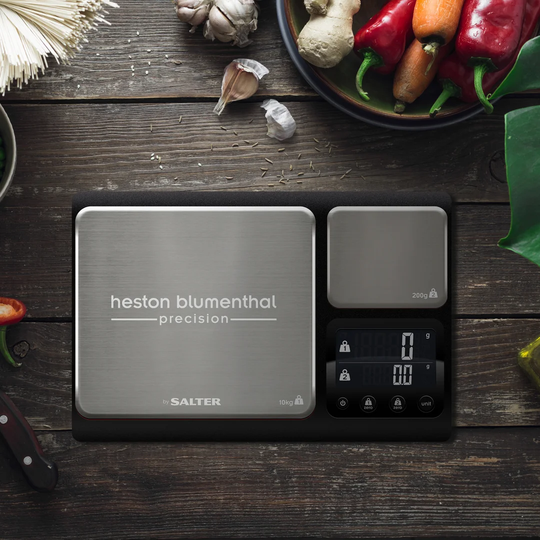 Heston Blumenthal Precision Dual Platform Digital Kitchen Scales