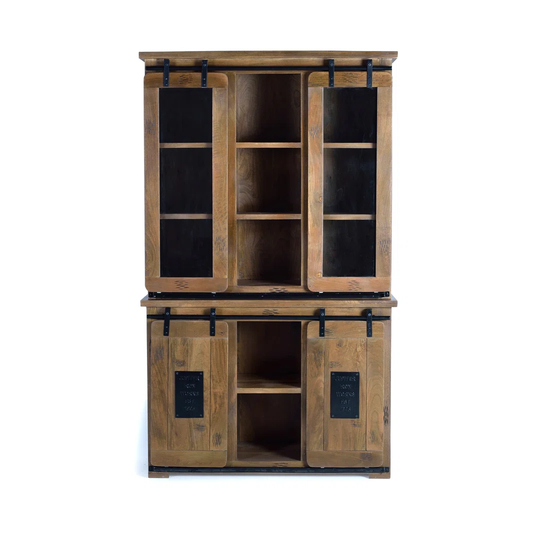 Wide Curio Cabinet