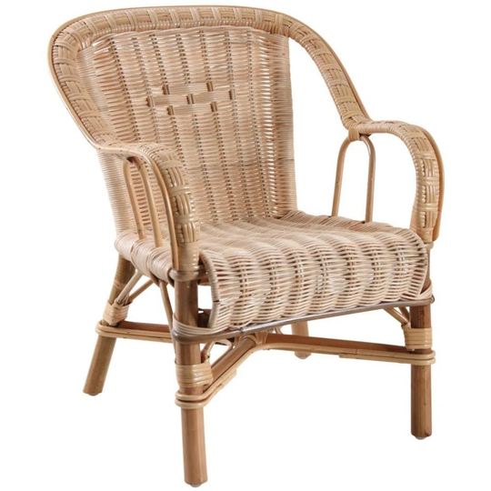 Natural Loni Rattan Child Armchair
