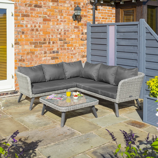 Wycombe 5 Seater Rattan Sofa Set