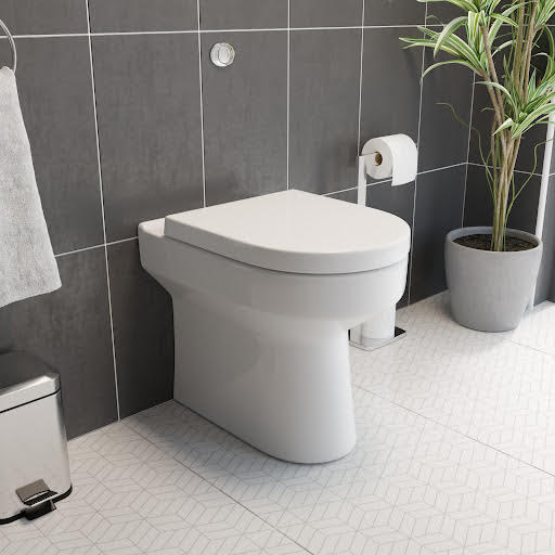 Ceramica Tivoli Back to Wall Toilet with Concealed Cistern & Soft Close Seat