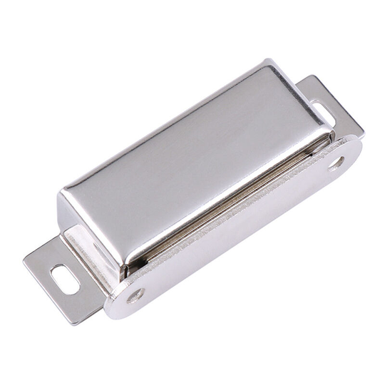 Perlerare - Magnetic latches magnets, magnetic door latch, Stainless steel, magnetic latches for furniture / cabinet / cupboard door closure(62mm)